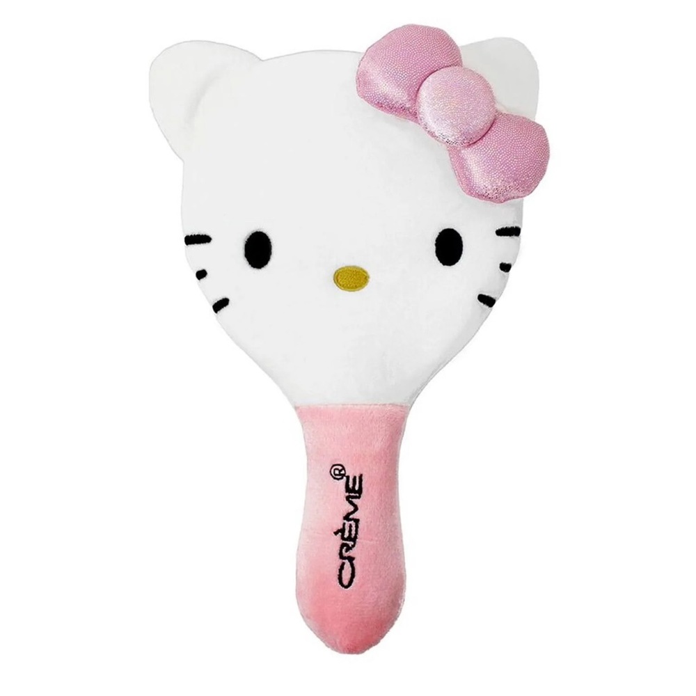 THE CREME SHOP X HELLO KITTY - PLUSH PORTABLE MIRROR